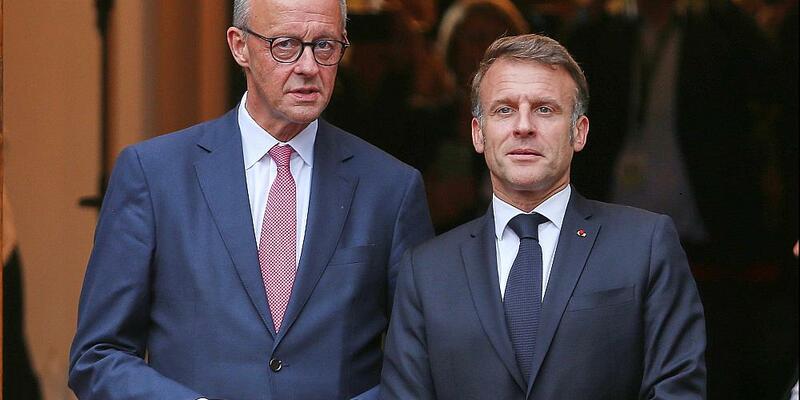 Friedrich Merz und Emmanuel Macron (Archiv) - Foto: über dts Nachrichtenagentur