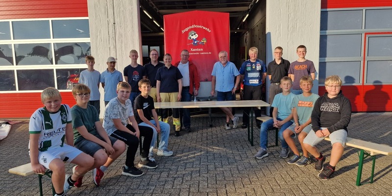 FW Xanten: Förderverein unterstützt die Jugendfeuerwehr Xanten - Foto: presseportal.de