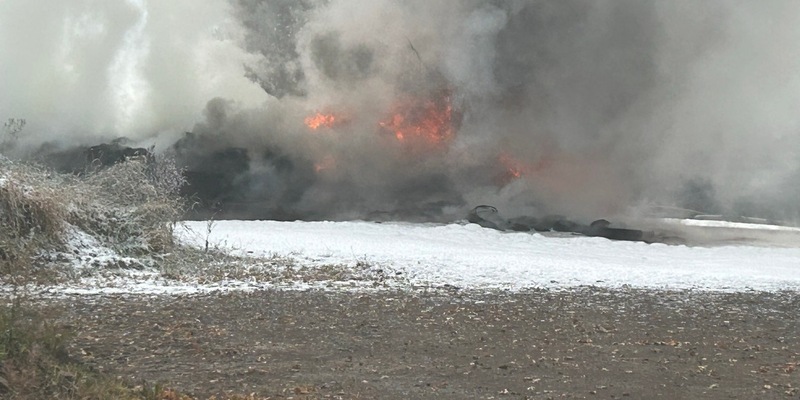 POL-PDWIL: Brand eines Reifenhaufens - Foto: presseportal.de
