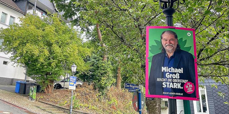 Wahlplakate zu den NRW-Kommunalwahlen 2025 (Archiv) - Foto: über dts Nachrichtenagentur