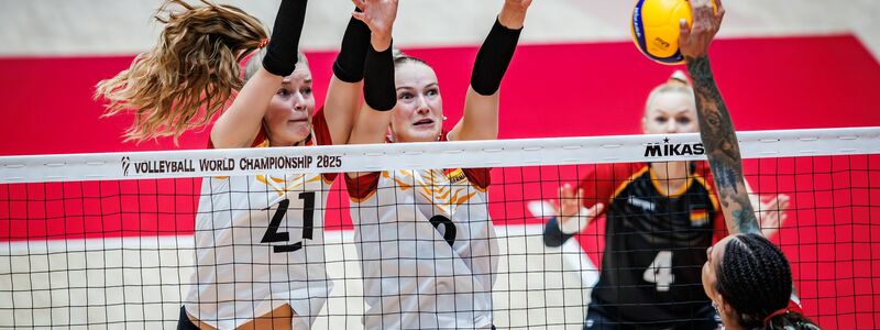 Das deutsche Team scheiterte in der Runde der letzten 16. - Foto: ---/Deutscher Volleyball-Verband /dpa
