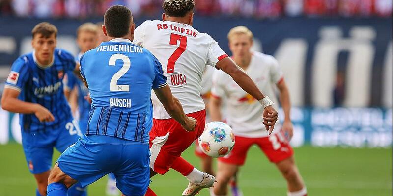 RB Leipzig - 1. FC Heidenheim am 30.08.2025 - Foto: über dts Nachrichtenagentur