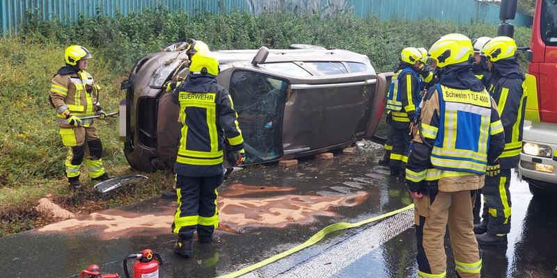 FW-EN: Verkehrsunfall auf der Autobahn - Foto: presseportal.de