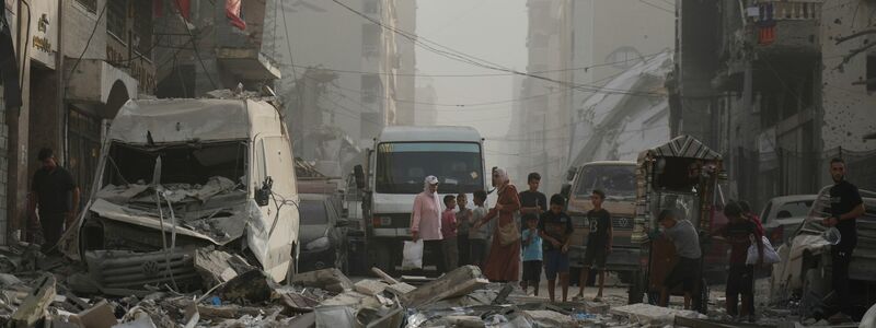 Zwei Millionen Menschen leben im Gazastreifen. - Foto: Jehad Alshrafi/AP/dpa