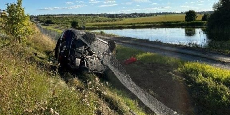 API-TH: Schwerer Verkehrsunfall auf der A9 bei Dittersdorf - Rettungshubschrauber im Einsatz - Foto: presseportal.de