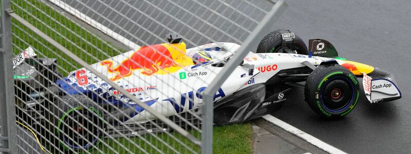 Bitterer Moment: Noch vor dem Start schied Hadjar in Australien aus. (Archivbild) - Foto: Asanka Brendon Ratnayake/AP/dpa
