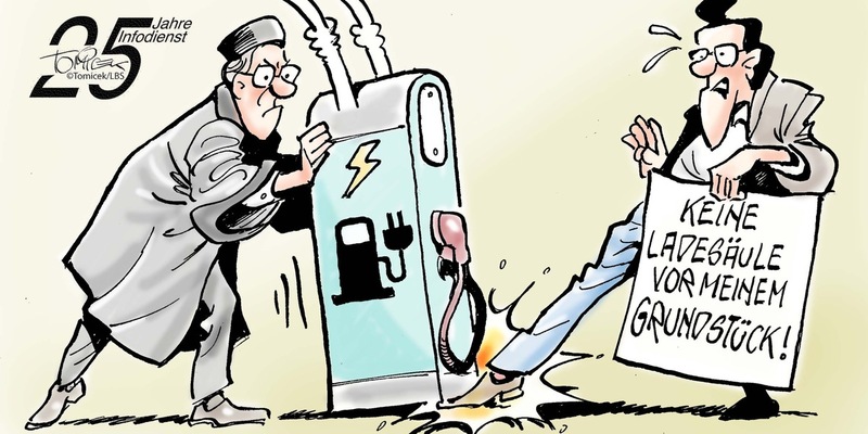 Ladesäule hat Vorrang / Es handelt sich um eine zumutbare Belastung - Foto: presseportal.de