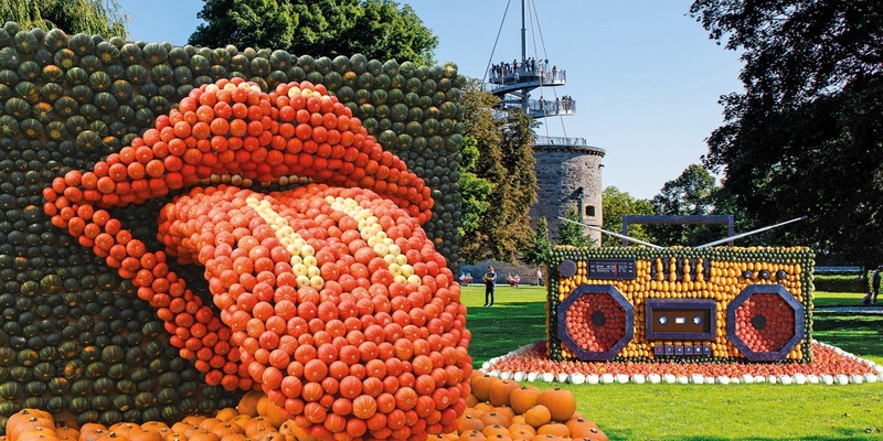 Kürbisausstellung im egapark Erfurt: Hier spielt der Kürbis die erste Geige! / Vom 6. September bis 31. Oktober 2025 gibt der Kürbis den Ton an - Foto: presseportal.de
