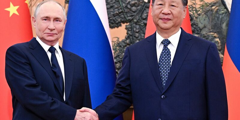 Russlands Präsident Putin will nach dem Gipfel noch eine Militärparade in Peking besuchen.   - Foto: Sergei Bobylev/Pool Sputnik Kremlin/AP/dpa