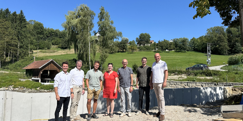 Baubeginn Klimahaus Bad Dachsberg - Foto: Pointinger Bau über pressetext.de