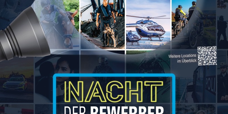 POL-MA: Mannheim/Karlsruhe/Bruchsal: Polizeipräsidien Mannheim und Karlsruhe laden zur Nacht der Bewerber am 26. September 2025 - Foto: presseportal.de