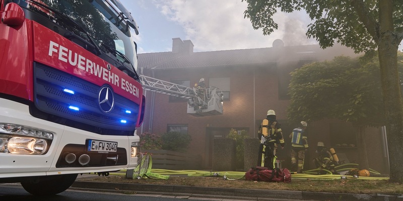 FW-E: Ausgedehnter Kellerbrand in einem Einfamilienhaus - Foto: presseportal.de