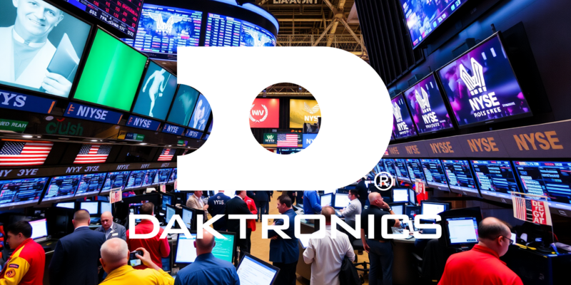 Daktronics Aktie: Doppelte Zündung an der Börse - Foto: über boerse-global.de