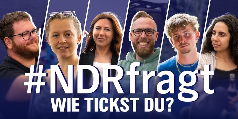 #NDRfragt – Wie tickst du?: Neues Videoformat bringt junge Norddeutsche in den Dialog - Foto: presseportal.de