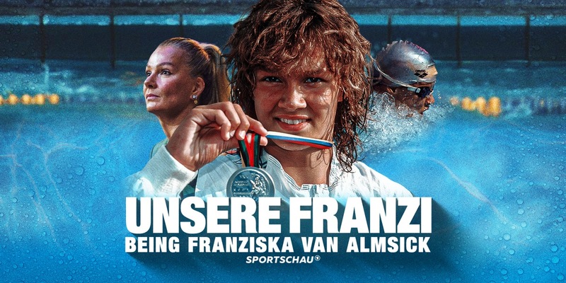 Unsere Franzi - Being Franziska van Almsick / neuer Sportschau-Podcast über Deutschlands bekannteste Schwimmerin - Foto: presseportal.de