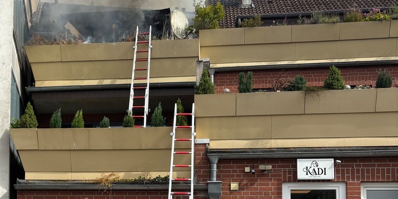 FW Osterholz-Scharm.: Wohnungsbrand in der Innenstand von Osterholz-Scharmbeck - Foto: presseportal.de