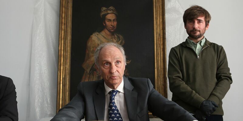 Das Bild aus dem 18. Jahrhundert soll einem jüdischen Galeristen in den Niederlanden gestohlen worden sein. - Foto: Christian Heit/AP/dpa