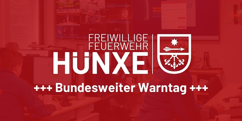 FW Hünxe: Bundesweiter Warntag am 11. September - Foto: presseportal.de