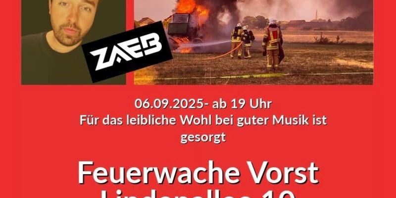 FW Tönisvorst: Der Löschzug Vorst läd bei freiem Eintritt zum Sommernachtstraum in die Feuerwache ein - Foto: presseportal.de