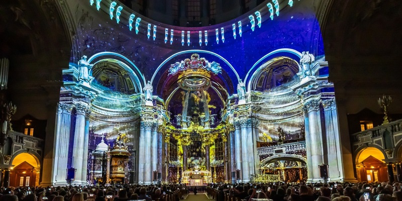Das diesjährige Festival of Lights präsentiert spektakuläre 3D Lichtkunst Shows mit seltener DJ-Performances im Berliner Dom - Foto: presseportal.de