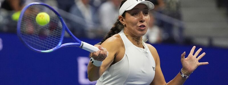 Jessica Pegula verpasste ihr zweites Finale in New York. - Foto: Frank Franklin II/AP/dpa