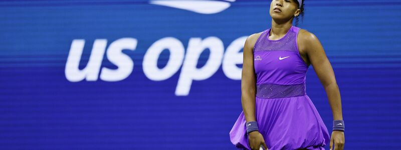 Die viermalige Grand-Slam-Siegerin Naomi Osaka kam nicht gegen Amanda Anisimova an. - Foto: -/kyodo/dpa