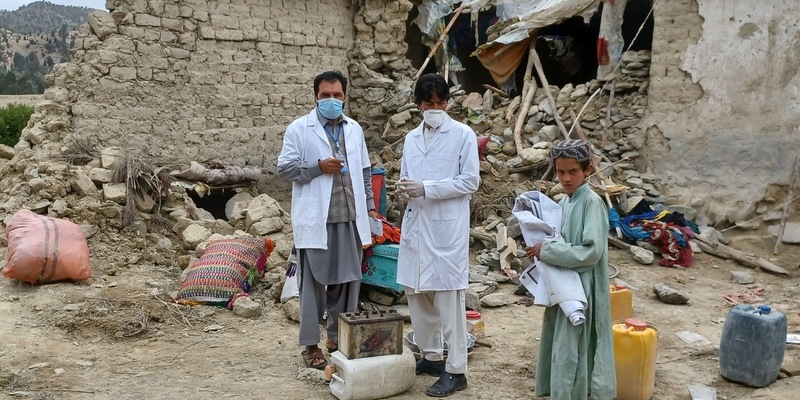 Erdbeben Afghanistan: Johanniter helfen mit zwei mobilen Kliniken/ In der Provinz Kunar übernehmen sie die medizinische Versorgung und behandeln täglich bis zu 200 Menschen. - Foto: presseportal.de