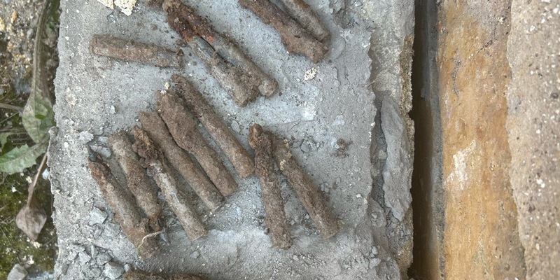 LPI-NDH: Weltkriegsmunition aufgefunden - Foto: presseportal.de