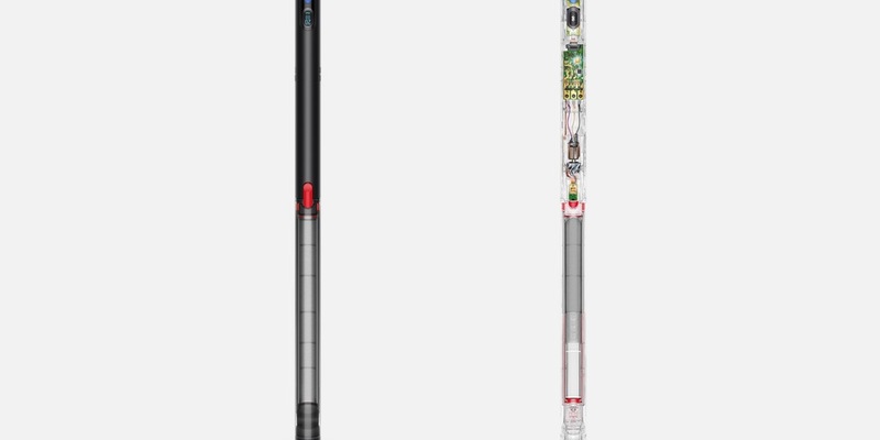 Dyson präsentiert den mit 38 Millimetern Durchmesser schlanksten Staubsauger[1] aller Zeiten: Der neue Dyson PencilVac - Foto: presseportal.de