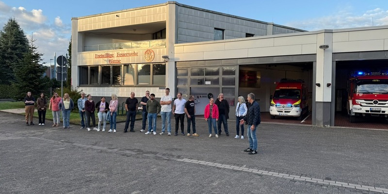 FW-WRN: Feuerwehr Werne verabschiedet Abteilungsleiter Werner Kneip in den wohlverdienten Ruhestand - Foto: presseportal.de