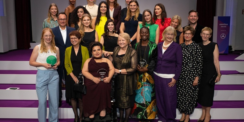 Deutschlands großer Preis für starke Frauen: 15. Jubiläum für den emotion Award in Hamburg - Foto: presseportal.de