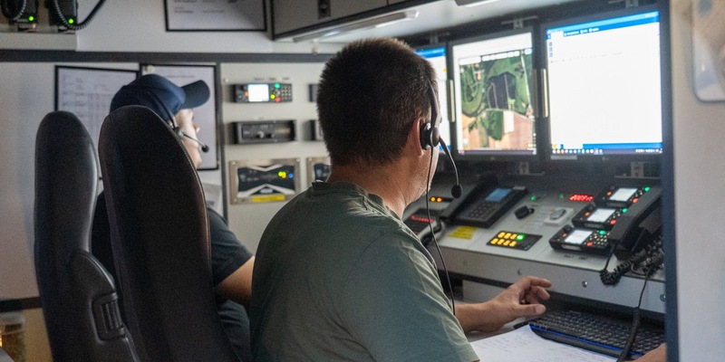 FW Flotwedel: Brennende Jagdhütte in Offensen - Löschzug Wienhausen probt den Ernstfall - Foto: presseportal.de