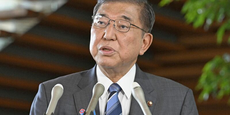 Die Koalition von Japans Regierungschef Ishiba hat in beiden Parlamentskammern keine Mehrheit mehr. (Archivbild) - Foto: Mizuki Ikari/Kyodo News/AP/dpa