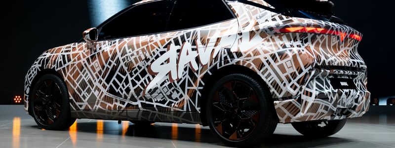 Nur als Studie gezeigt wird der SUV Skoda Epiq. - Foto: Sven Hoppe/dpa