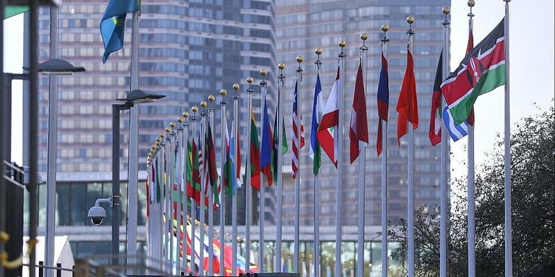 Fahnen von der den Vereinten Nationen (Archiv) - Foto: über dts Nachrichtenagentur