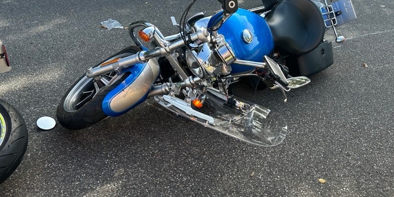 POL-PDLD: Hainfeld - Kollision zweier Motorräder - Foto: presseportal.de