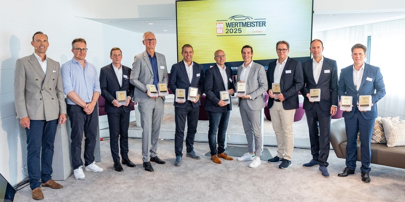 Wertmeister 2025: AUTO BILD und Schwacke küren auf der IAA München die wertstabilsten Autos / Die besten Wiederverkaufswerte in 11 Kategorien / Audi gewinnt dreifach / Elektroautos positiv im Trend - Foto: presseportal.de