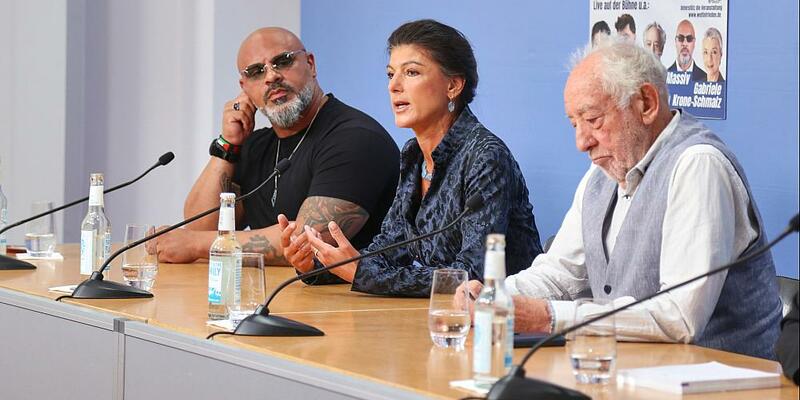 Massiv, Wagenknecht, Hallervorden am 08.09.2025 - Foto: über dts Nachrichtenagentur