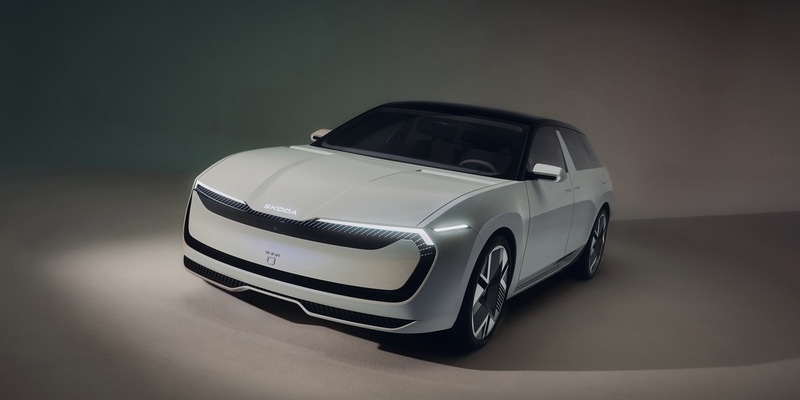 Škoda Vision O: Elektrifizierter Kombi der Zukunft mit der nächsten Generation der Modern Solid-Designsprache - Foto: presseportal.de