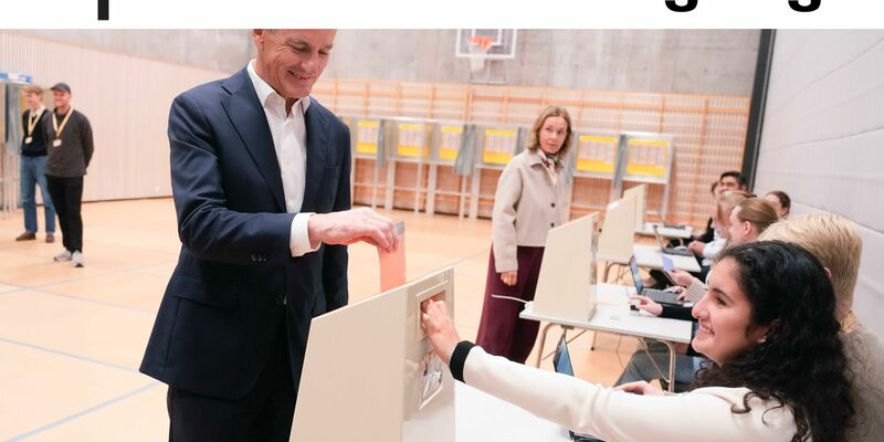 Norwegen wählt ein neues Parlament - Foto: Javad Parsa/NTB/dpa