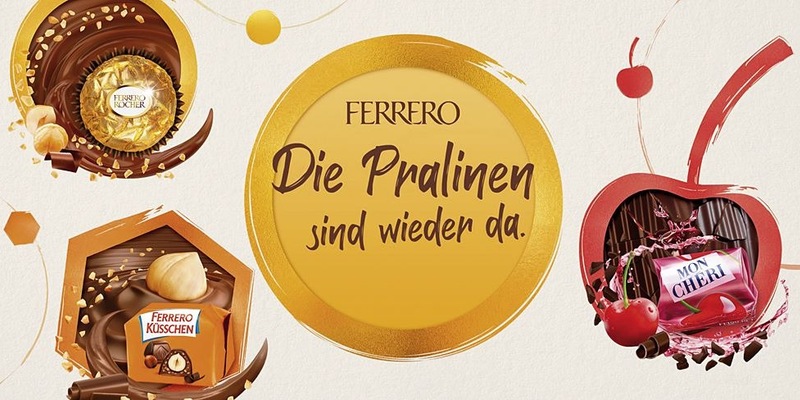 Gemeinsam genießen: Ferrero bringt die Pralinenklassiker nach der Sommerpause zurück in den Handel - Foto: presseportal.de