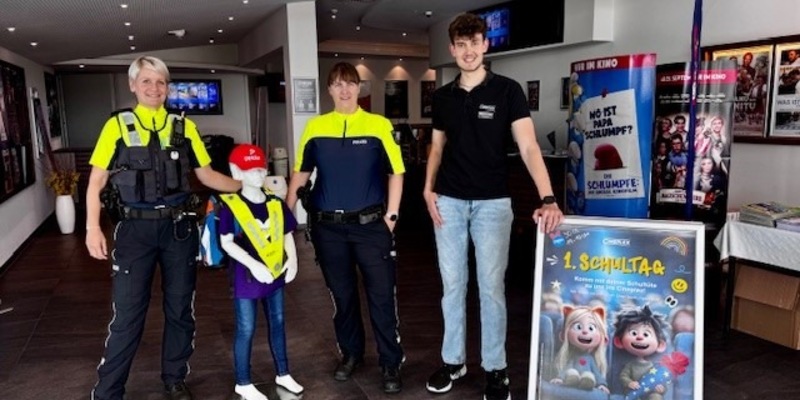 POL-HSK: Reflektoren retten Leben - Verkehrssicherheit auf dem Schulweg - Foto: presseportal.de