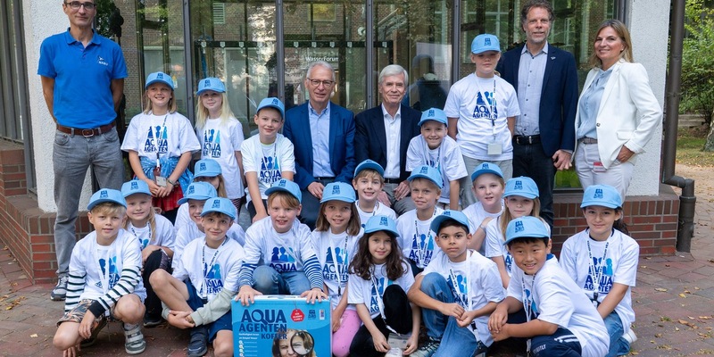 Bundesweites Erfolgsmodell für nachhaltige Bildung: AQUA-AGENTEN begeistern seit 15 Jahren Kinder für die Vielfalt von Wasser - Foto: presseportal.de