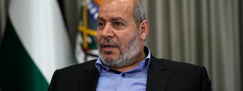 Chalil al-Haja, gegenwärtig ranghöchster Vertreter der Terrororganisation Hamas. (Archivbild) - Foto: Khalil Hamra/AP/dpa