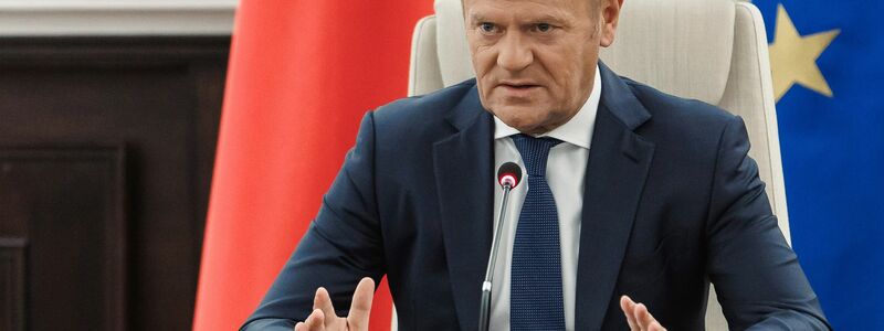 Polens Ministerpräsident Donald Tusk fordert Beratungen mit den Verbündeten. (Foto Aktuell) - Foto: Chancellery of the Prime Ministe/AP/dpa