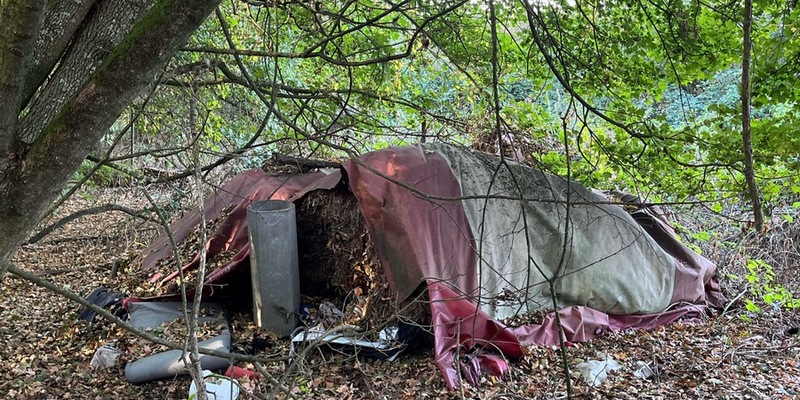POL-NE: Spaziergänger finden Skelett im Wald - Foto: presseportal.de