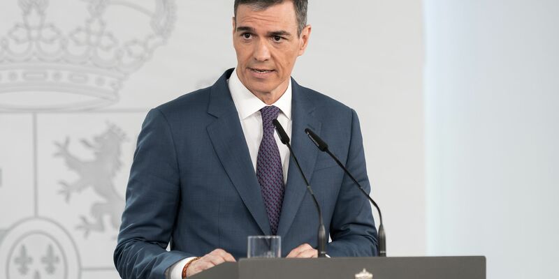 Pedro Sánchez ist ein scharfer Kritiker des militärischen Vorgehens von Israel in Gaza. (Archivfoto) - Foto: Diego Radamés/EUROPA PRESS/dpa