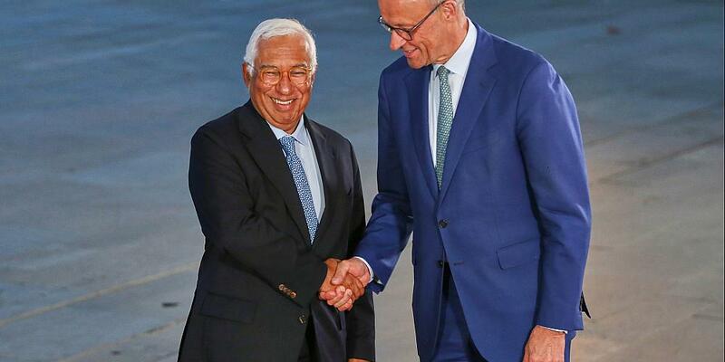 António Costa und Friedrich Merz am 10.09.2025 - Foto: über dts Nachrichtenagentur