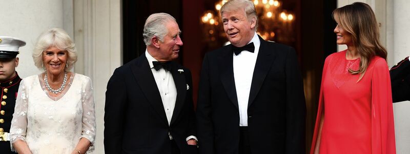 Es ist bereits der zweite Staatsbesuch Trumps in Großbritannien. Schon während seiner ersten Amtszeit wurde ihm der rote Teppich ausgerollt. (Archivfoto) - Foto: Victoria Jones/PA Wire/dpa