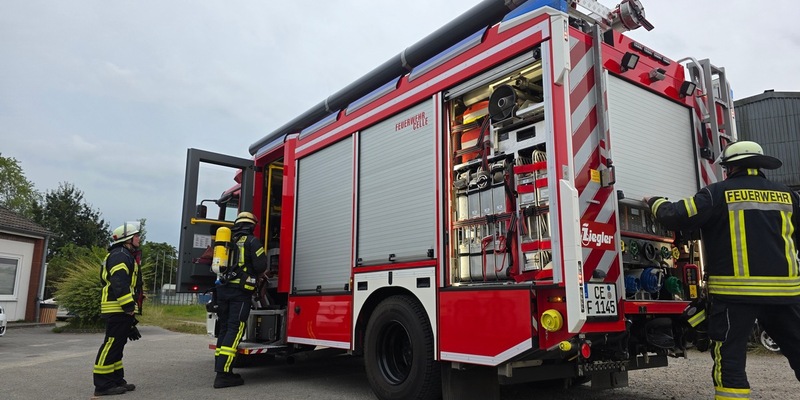FW Celle: Einsatzübung bei den Celler Werkstätten der Lebenshilfe - Foto: presseportal.de